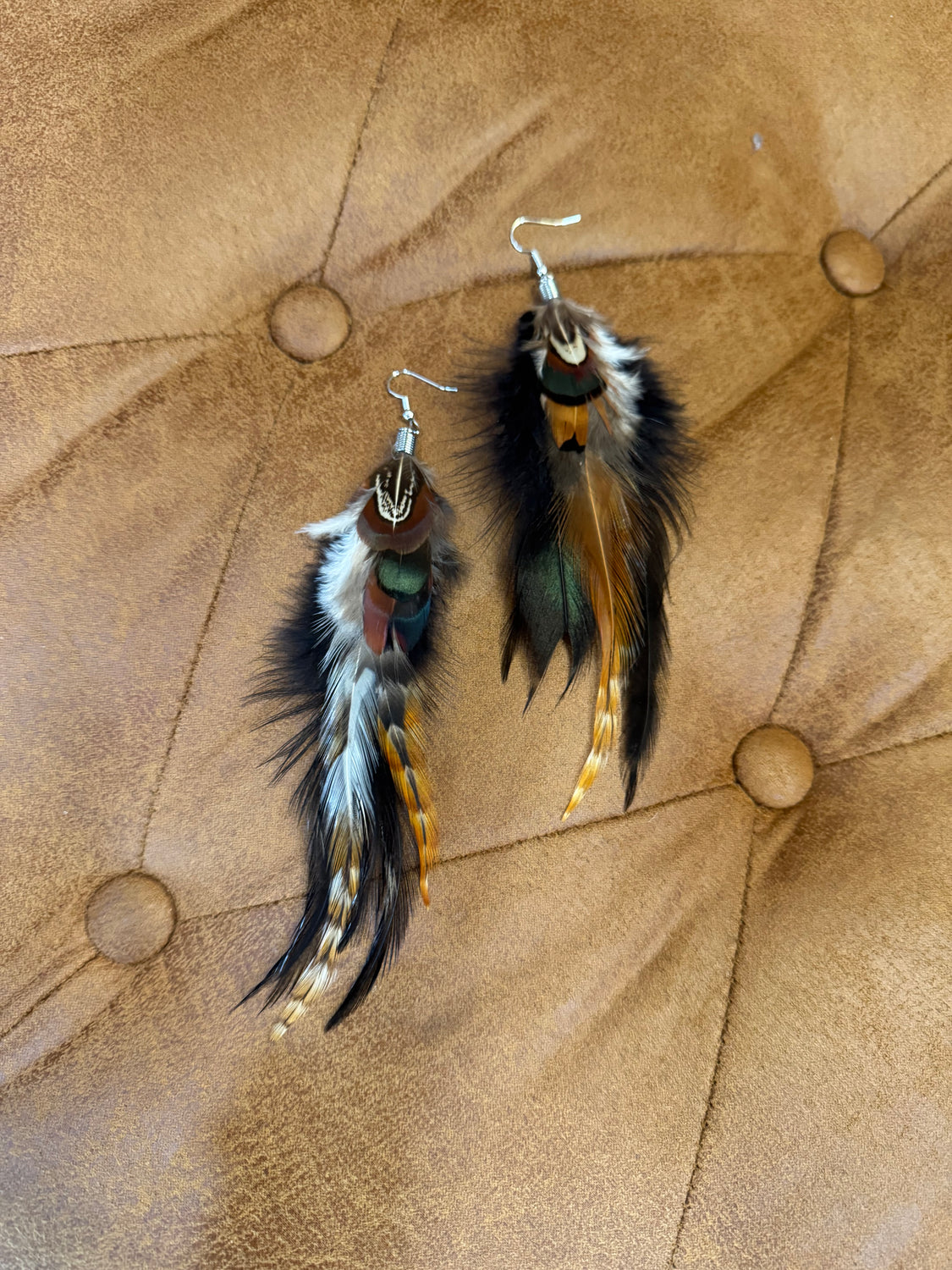 Forest Feather Earrings