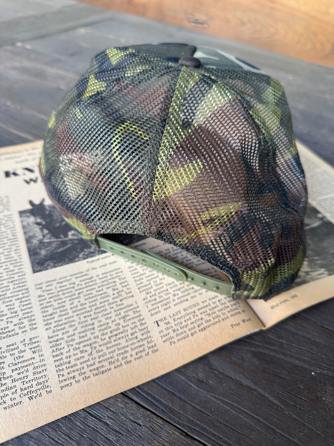 Feather Fan Trucker Hat