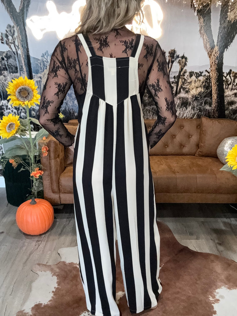 Bewitched Stripe Jumpsuit