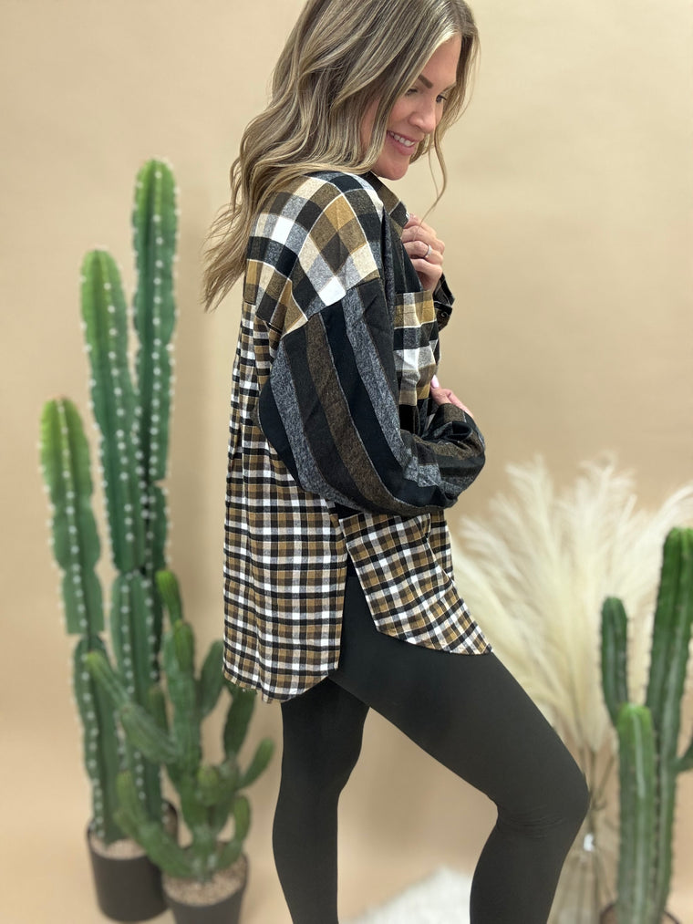 Lena Plaid Flannel
