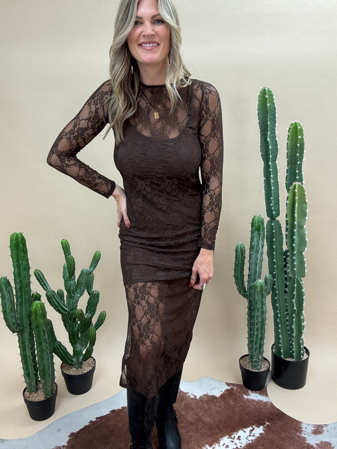 Stevie Lace dress