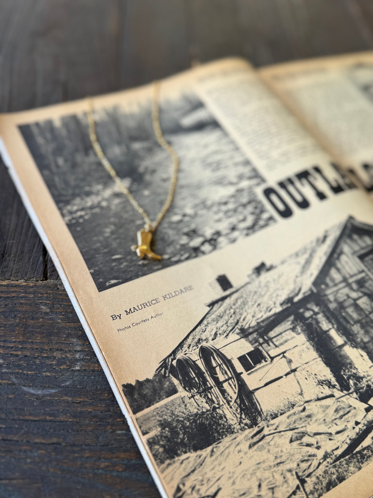 Boot Satellite Chain Necklace