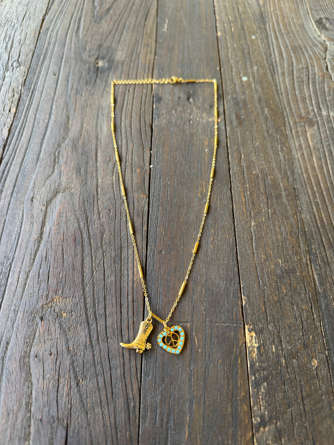 Howdy Collection Satellite Bar Chain Necklace
