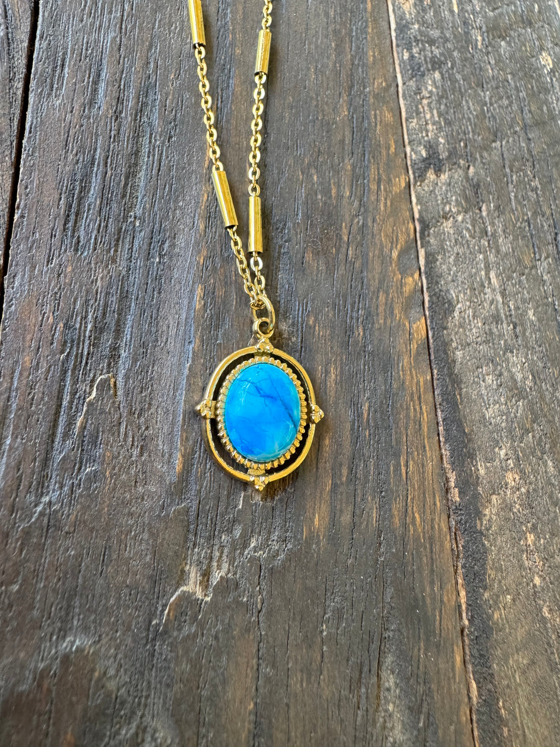Howdy Collection Satellite Bar Chain Necklace