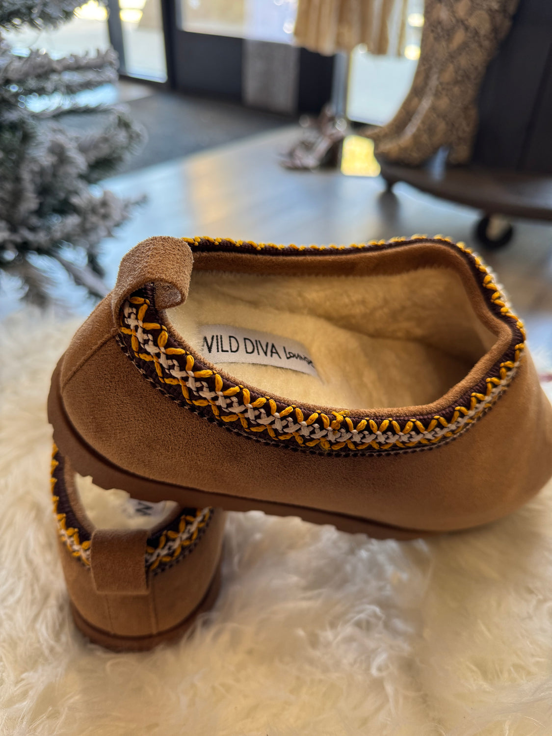 Cozy Mule Platform Slipper