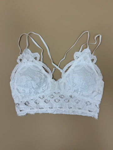 White Lace Bralette