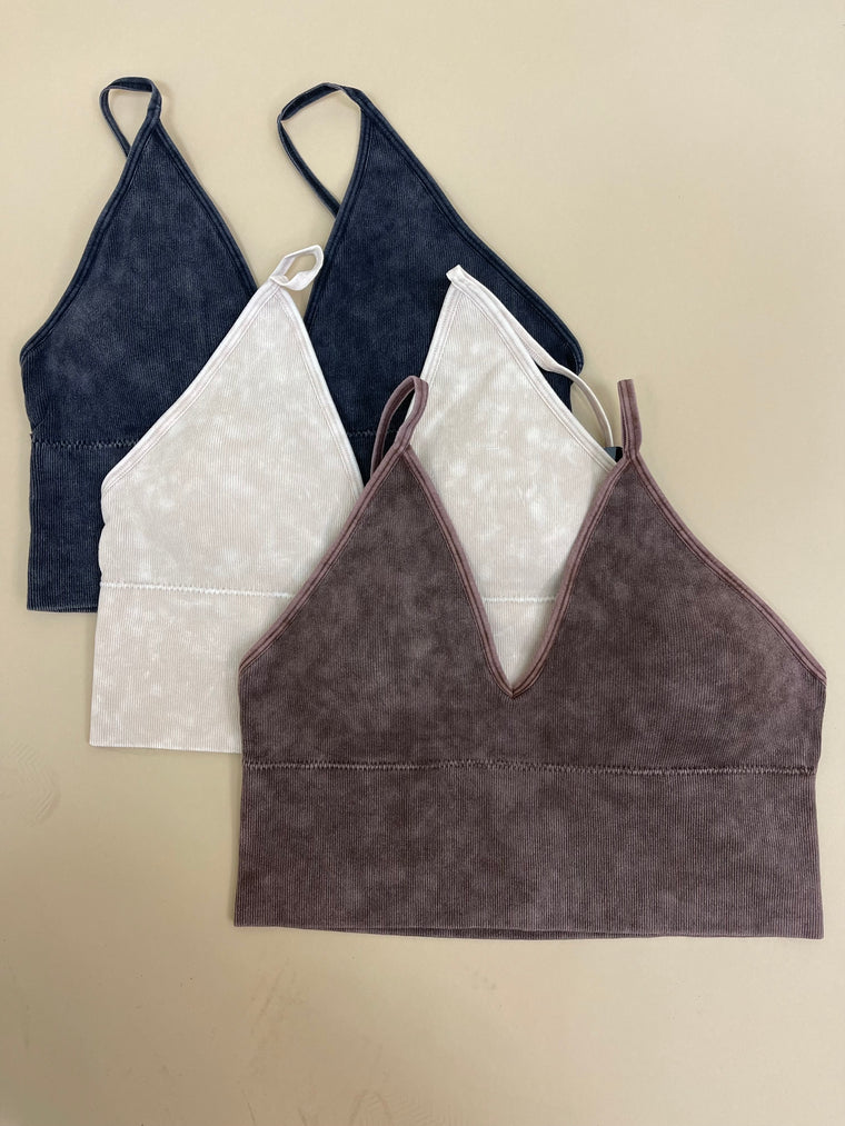Mineral Wash Bralette