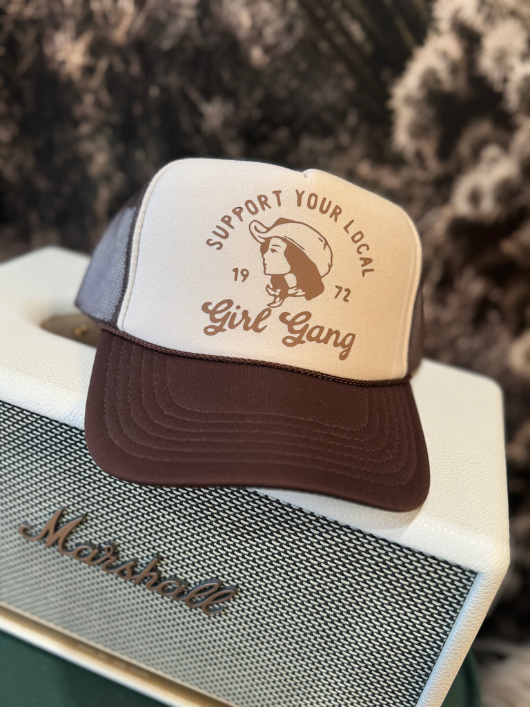 Support your local Girl Gang Trucker Hat