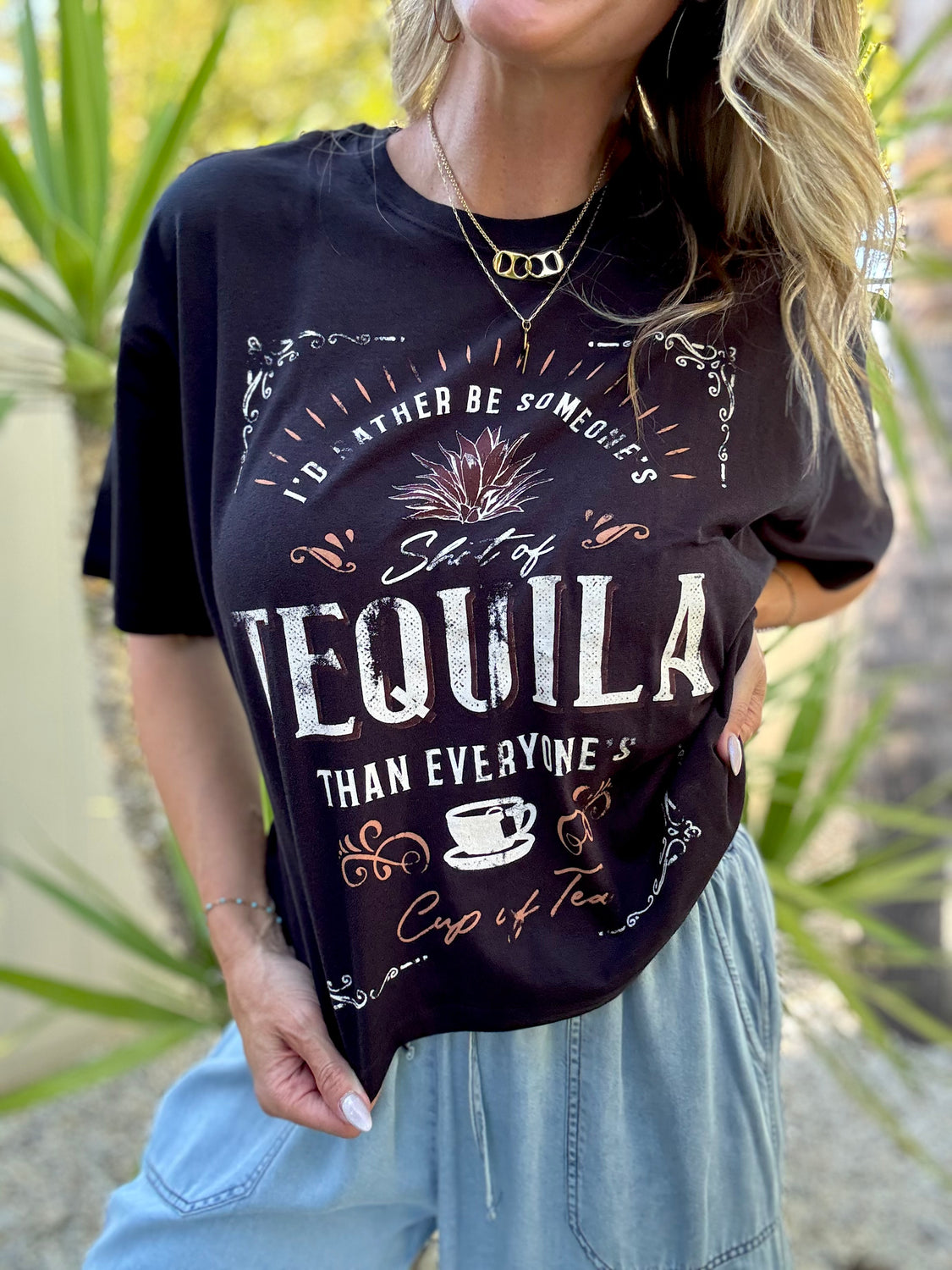 Tequila Over Tea Graphic Tee
