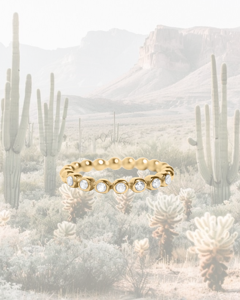 Crystal Stacking Ring