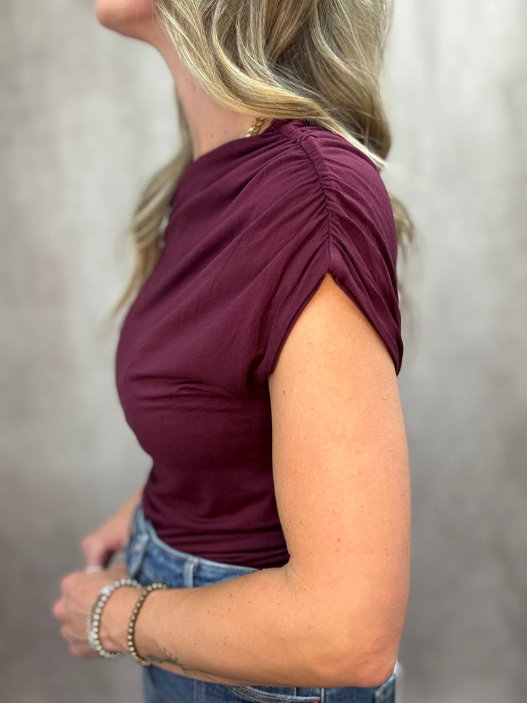 Sweetheart Plum Top