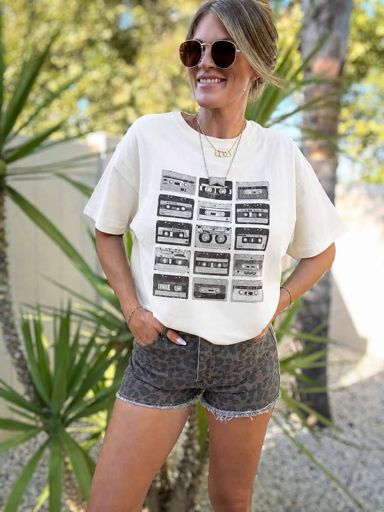 Vintage Cassette Graphic Tee