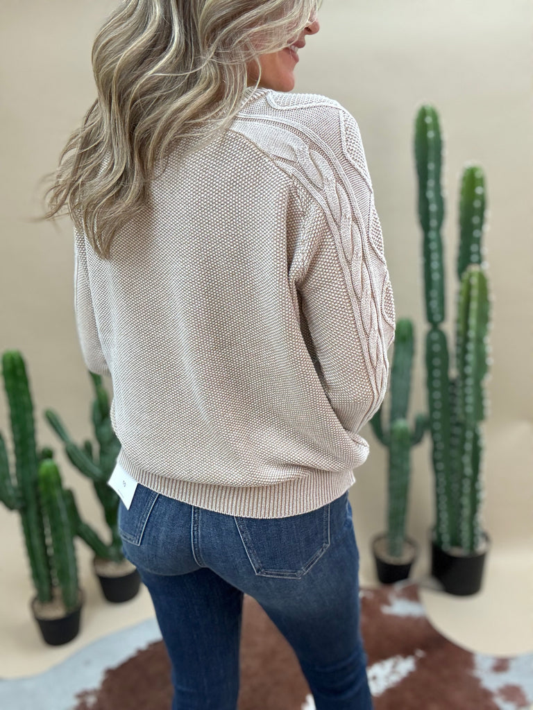Creme Brulè Latté Sweater