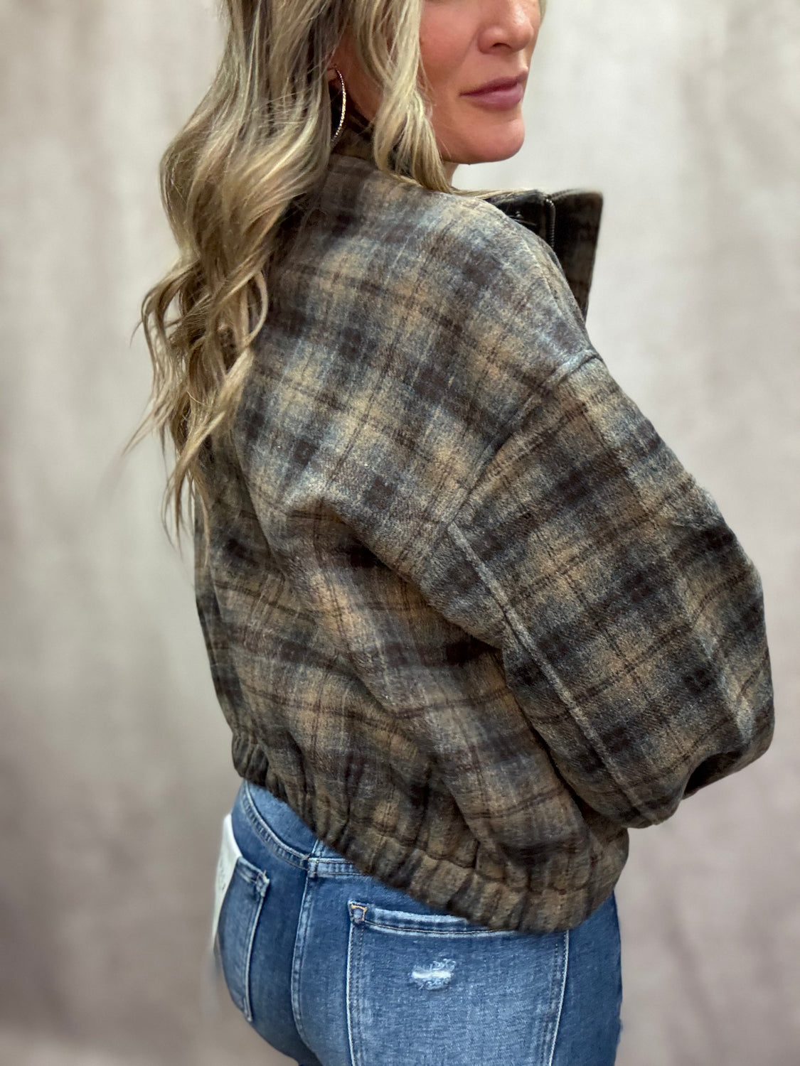 Cozy Season Plaid Jacket