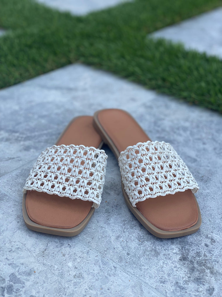 Crochet Slide Sandal