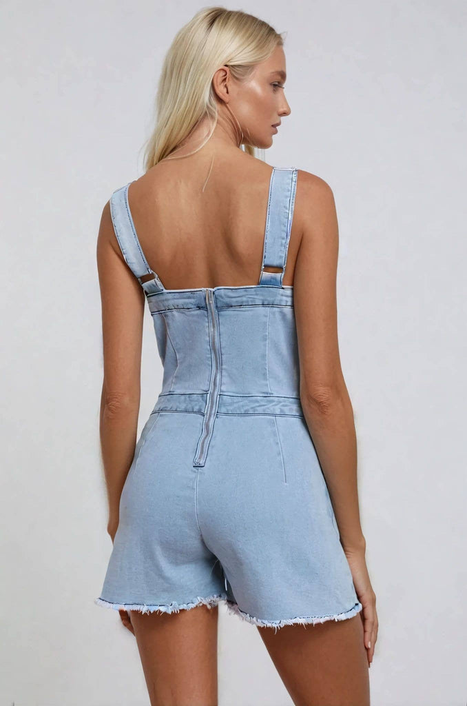 Bluebell Denim Romper