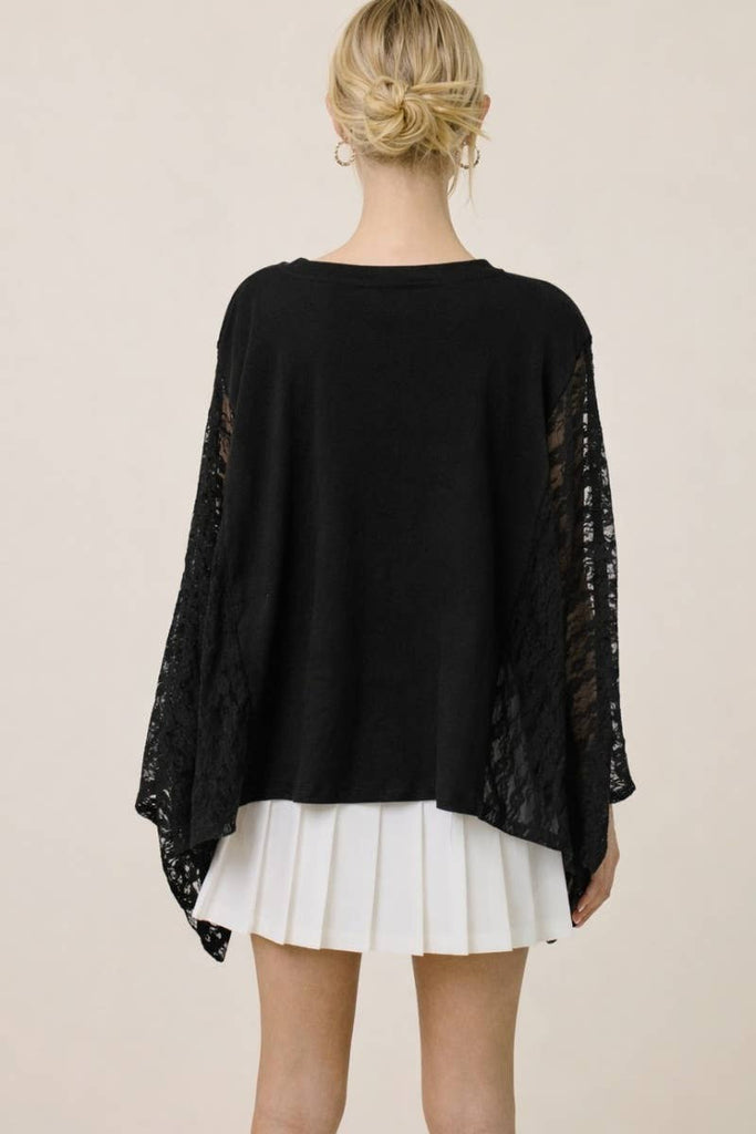 Lace Wing Top