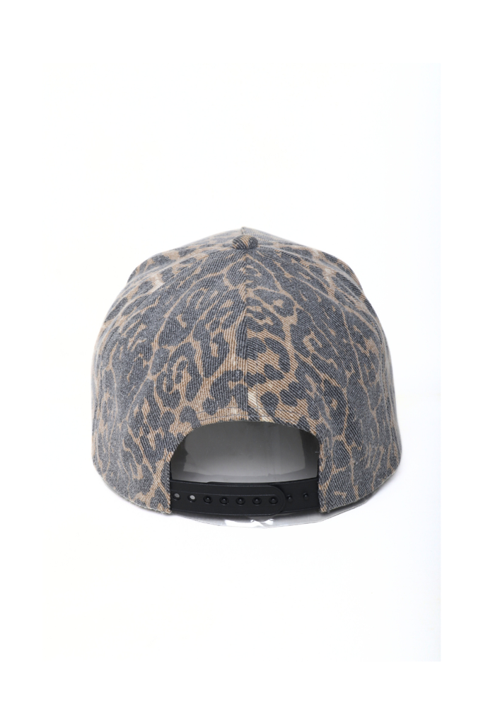 Mama Embroidered Leopard Hat