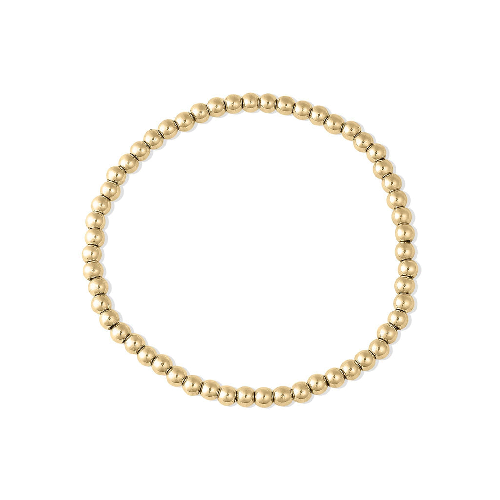 Gold Beaded Bracelet