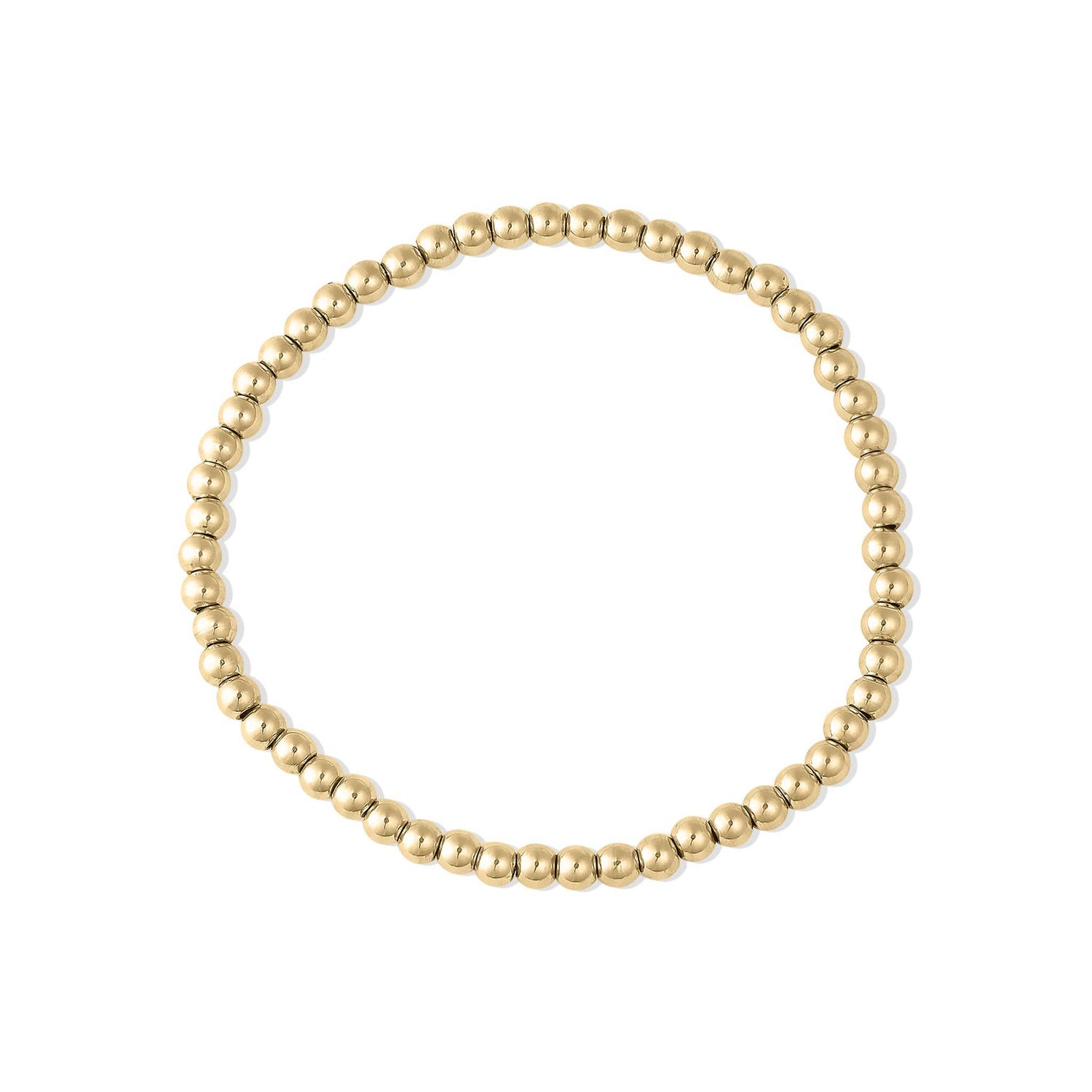 Gold Beaded Bracelet