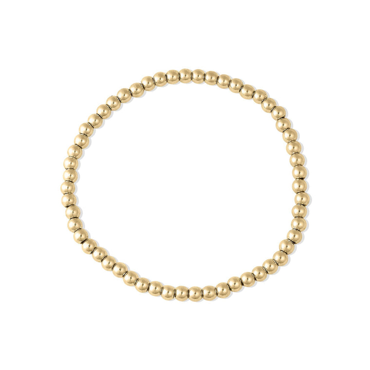 Gold Beaded Bracelet