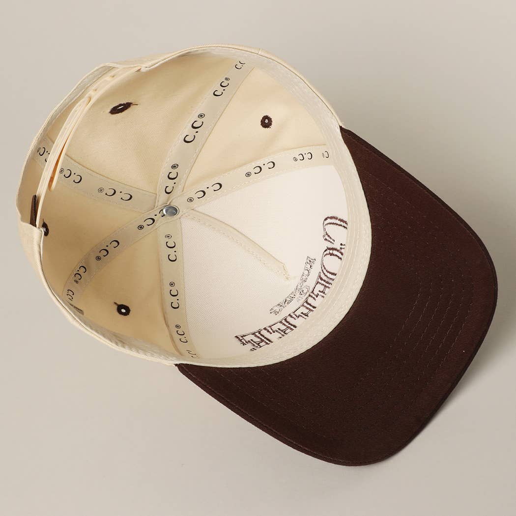 Running On Coffee Two Tone Hat