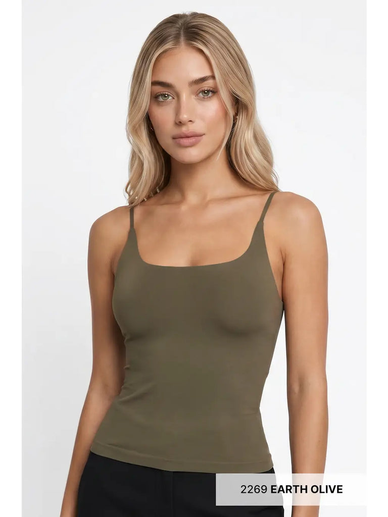 Clean lines Built in Bra Tank