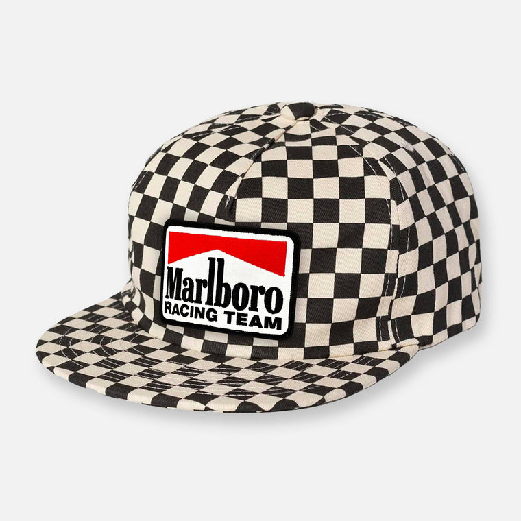 Checker Pit Crew Marbrol Hat