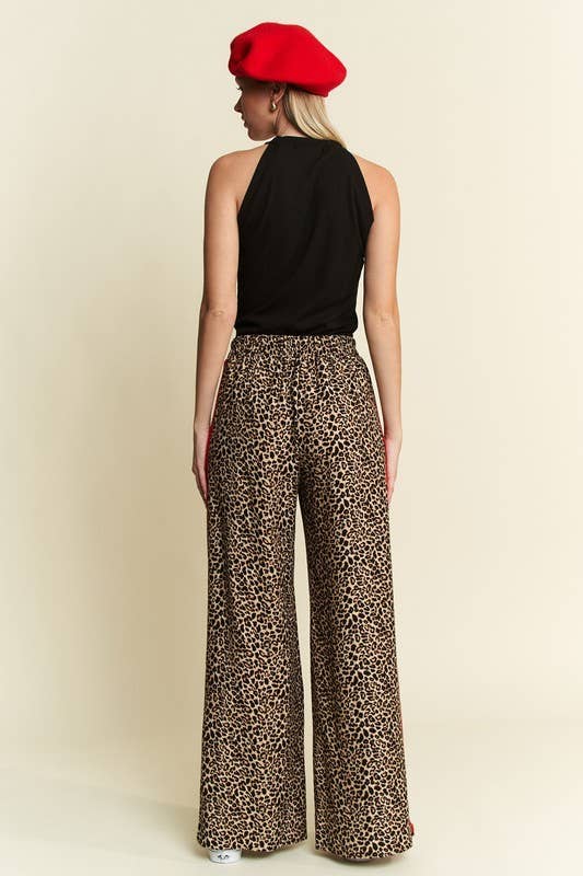 Red Rider Leopard Track Pants