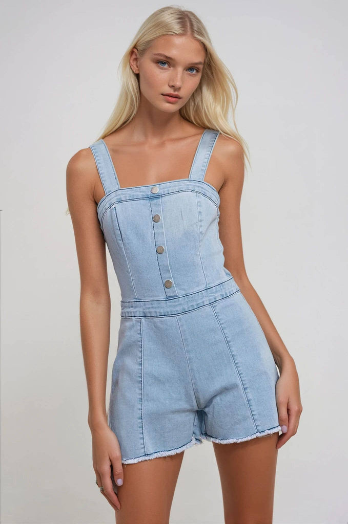 Bluebell Denim Romper