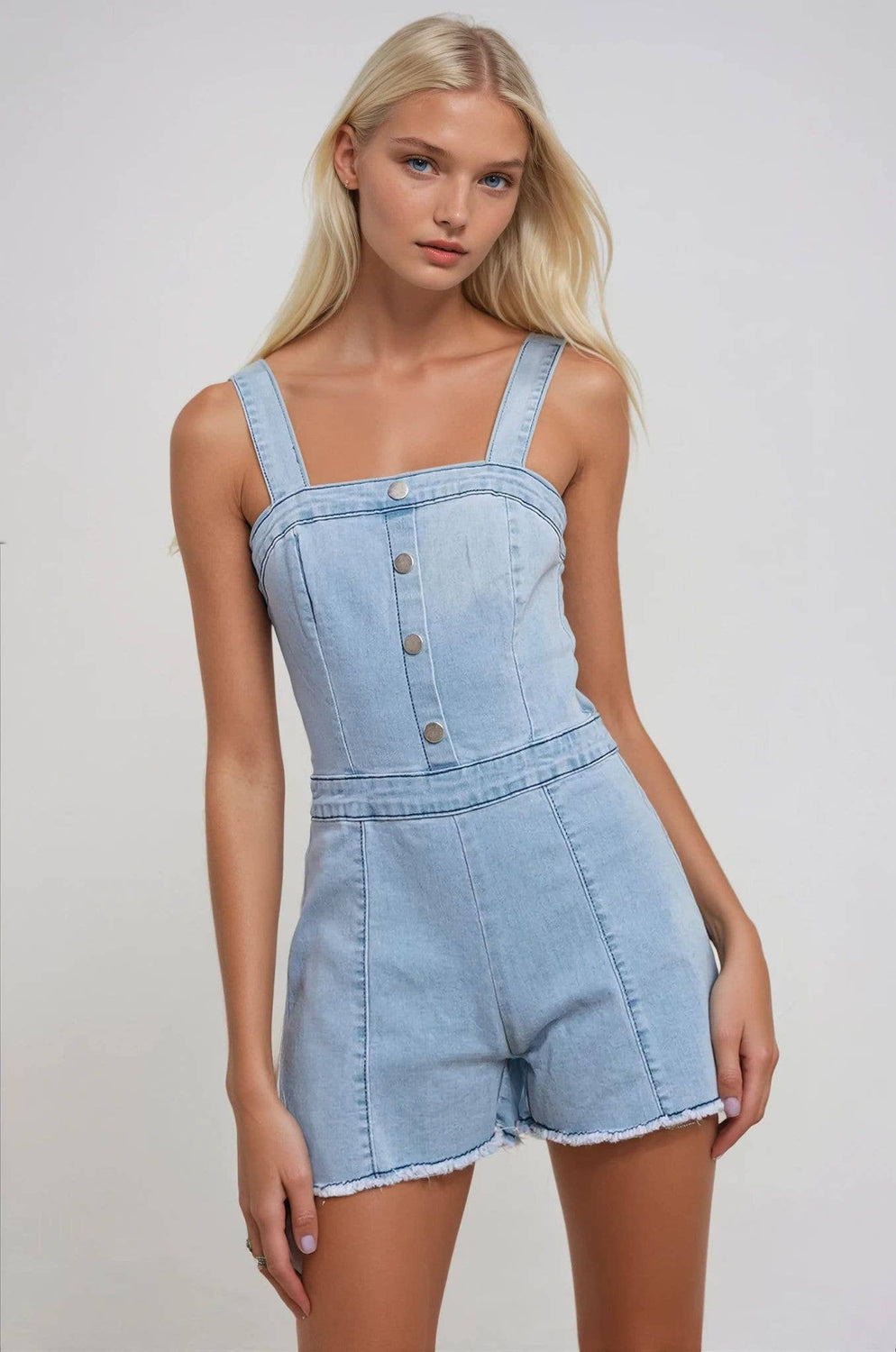 Bluebell Denim Romper