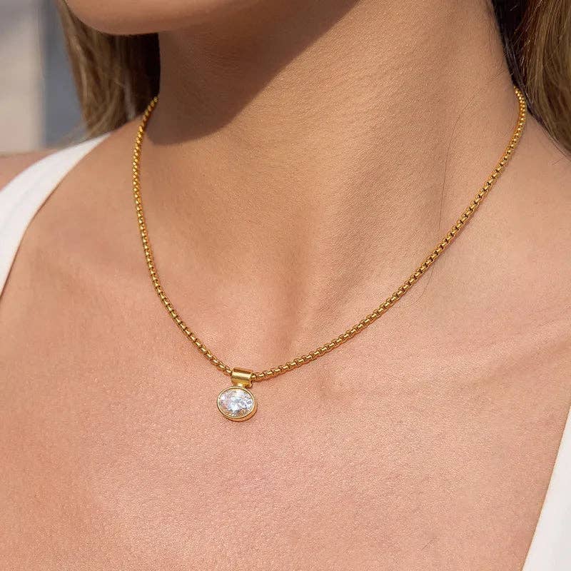 Chic Diamond Necklace