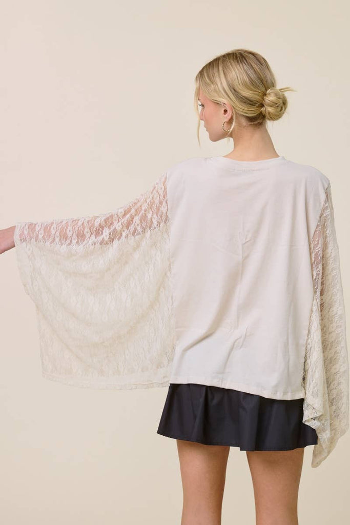 Lace Wing Top