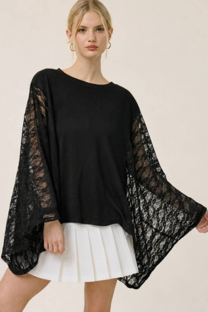 Lace Wing Top