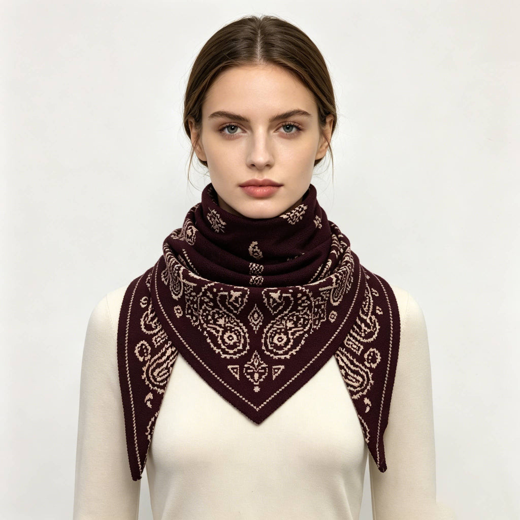 Paisley Blanket Scarf