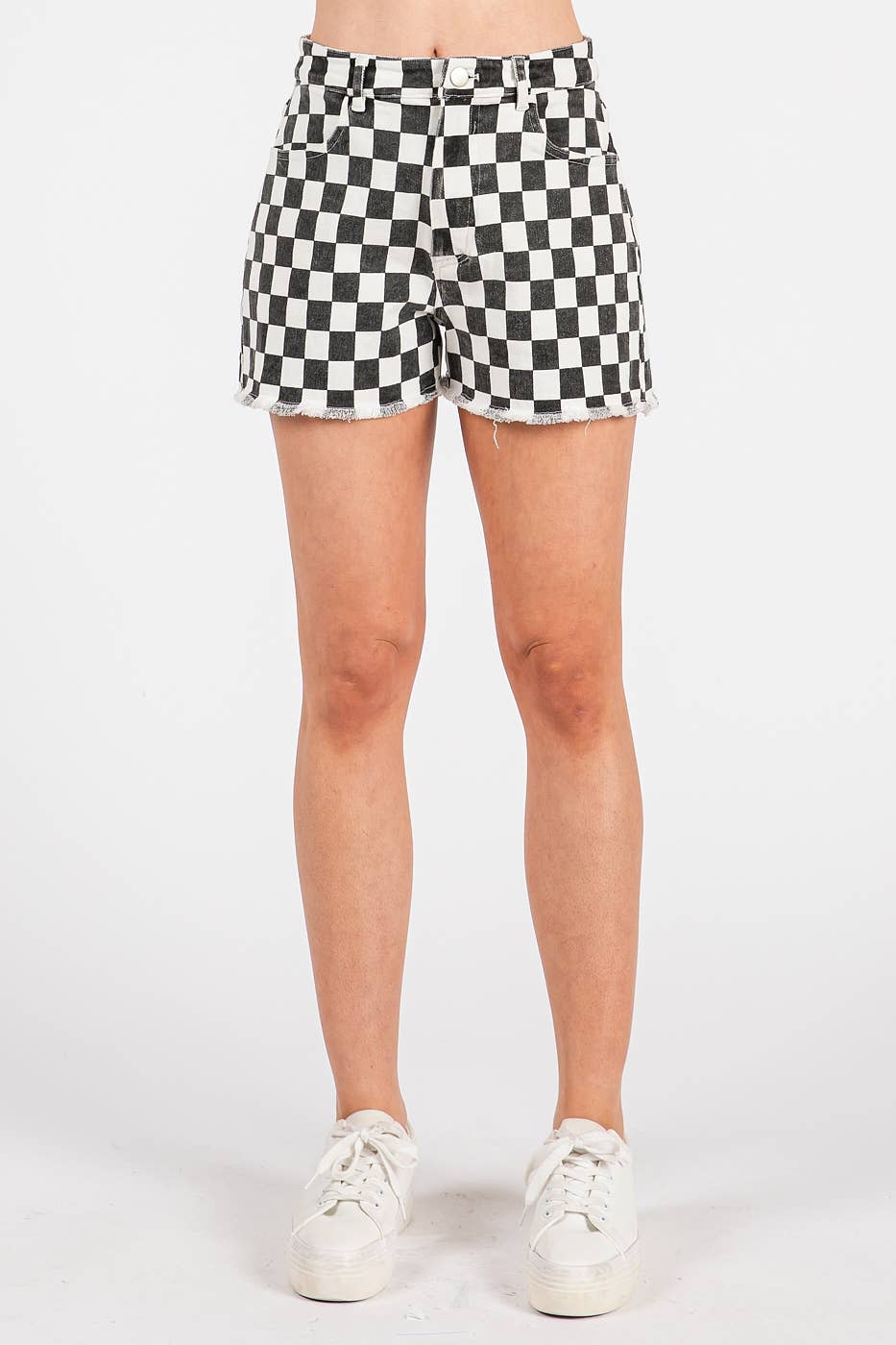 Game Day Checker Shorts