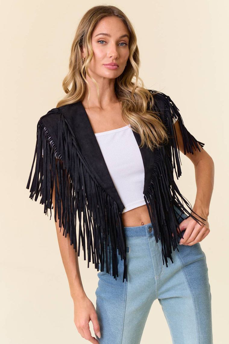 Fringe Shrug