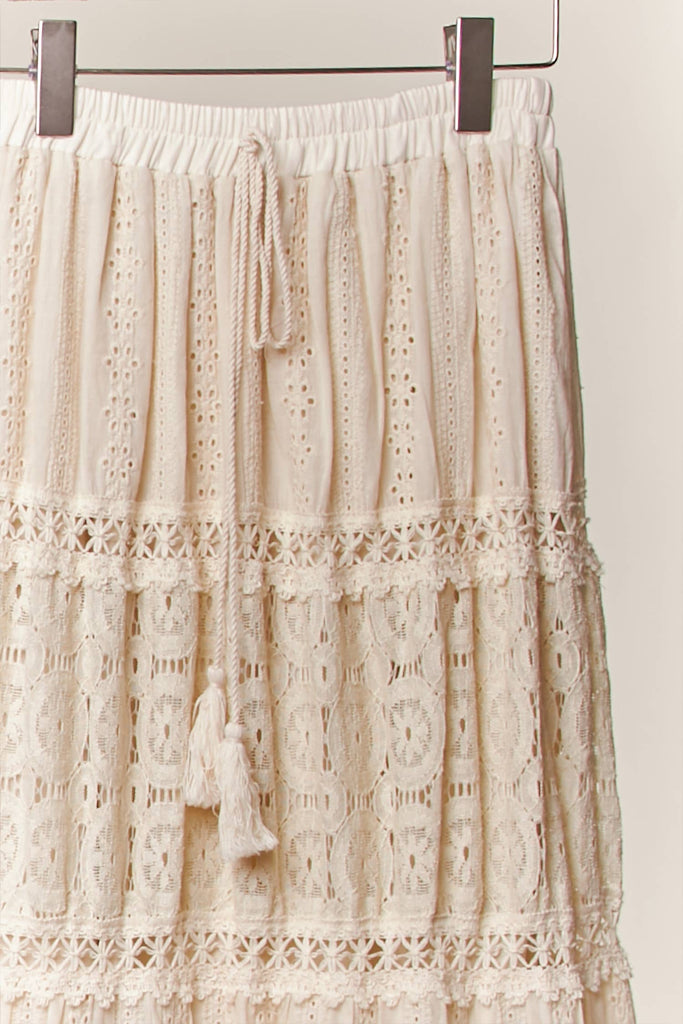 Annie Lace Maxi Skirt