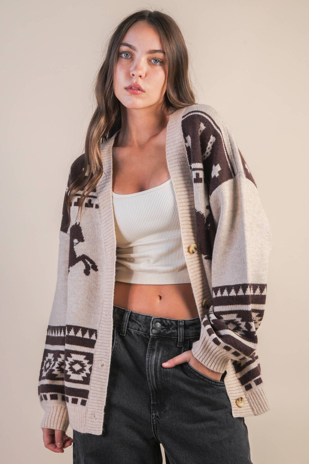Sonora Knit Cardigan Sweater
