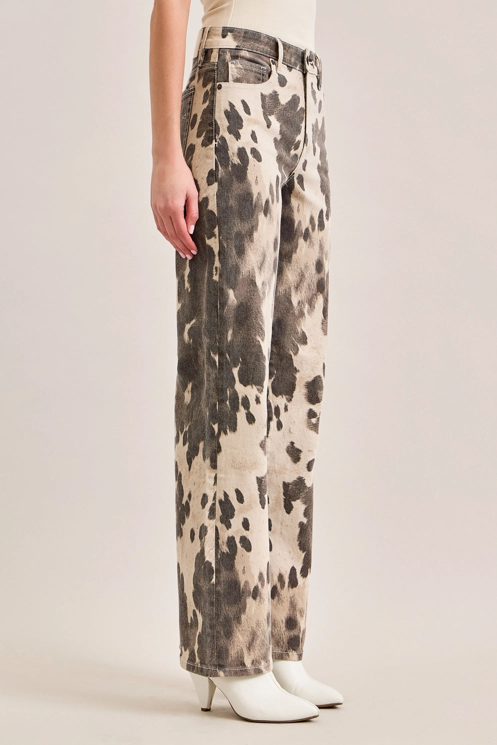 Saddle Up Cow Print Pants