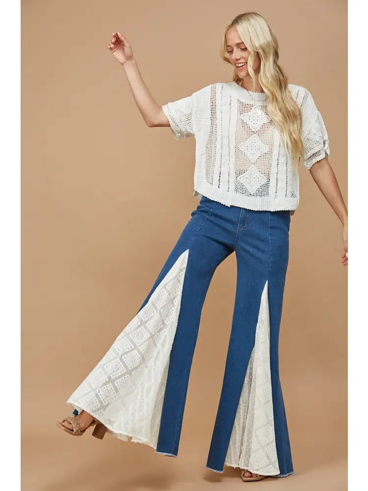 Lainey Lace Flares