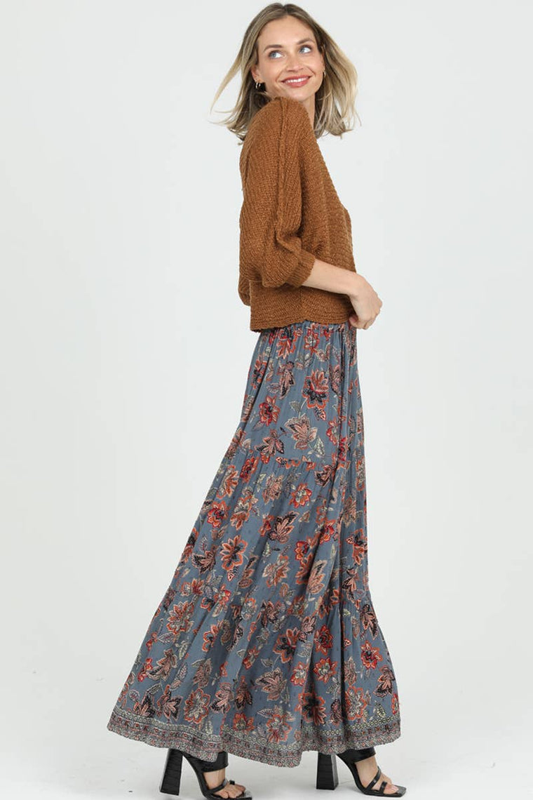 Desert Garden Maxi Skirt