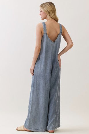 Amelia Tencel Denim Jumpsuit