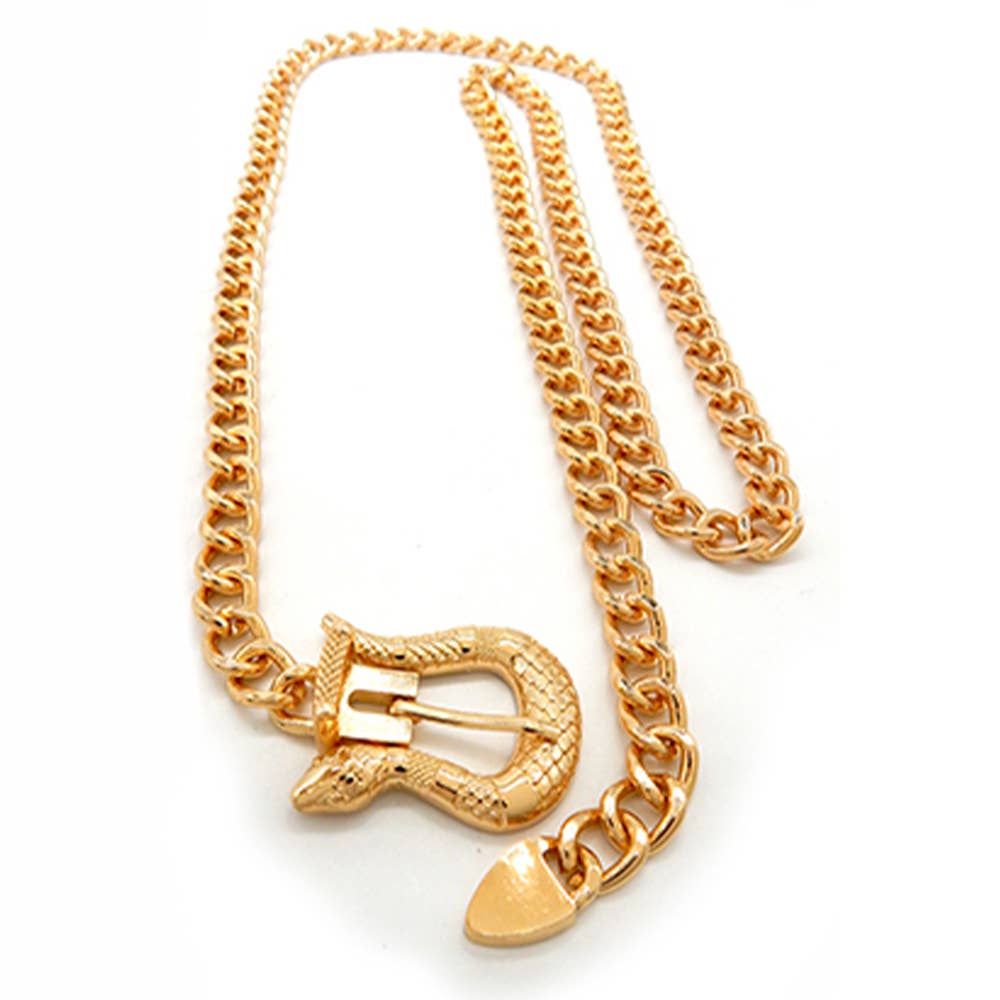 Gold Chain Link Belt