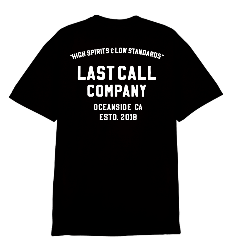 Last Call Co. High Spirits Mens Tee