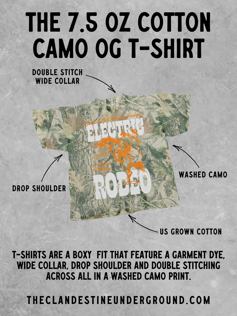 Camo Local Ghosts Graphic Tee