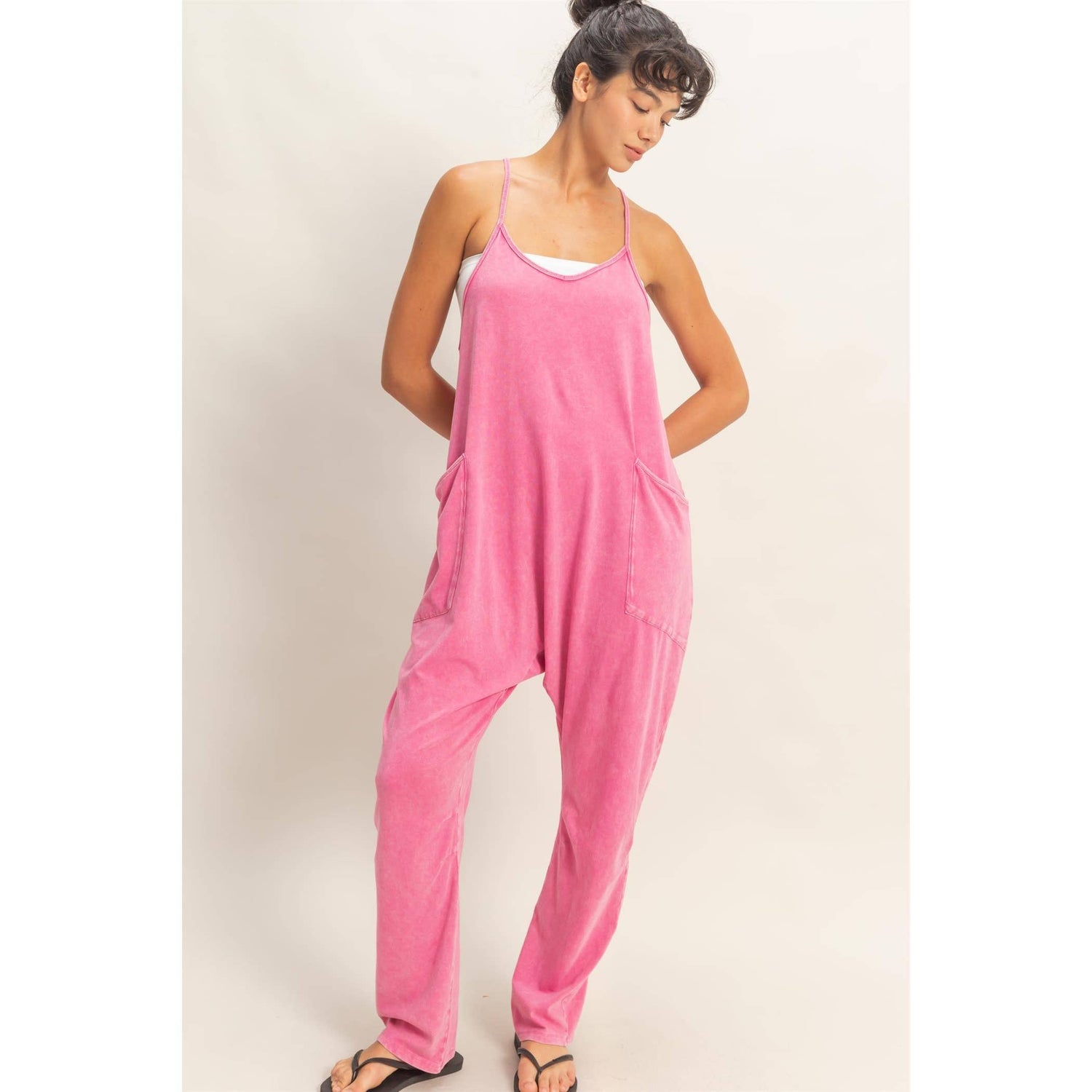 Perfectly Pink Jumpsuit