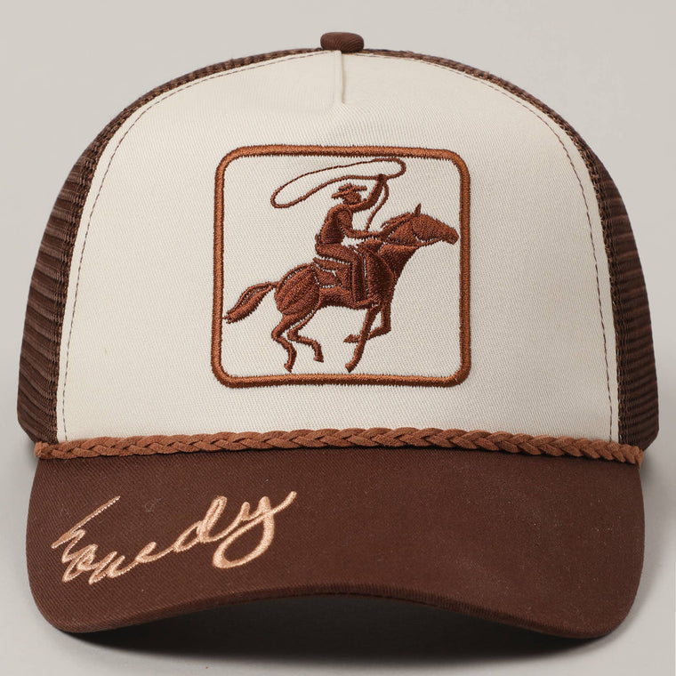 Cowboy Patch Howdy Hat