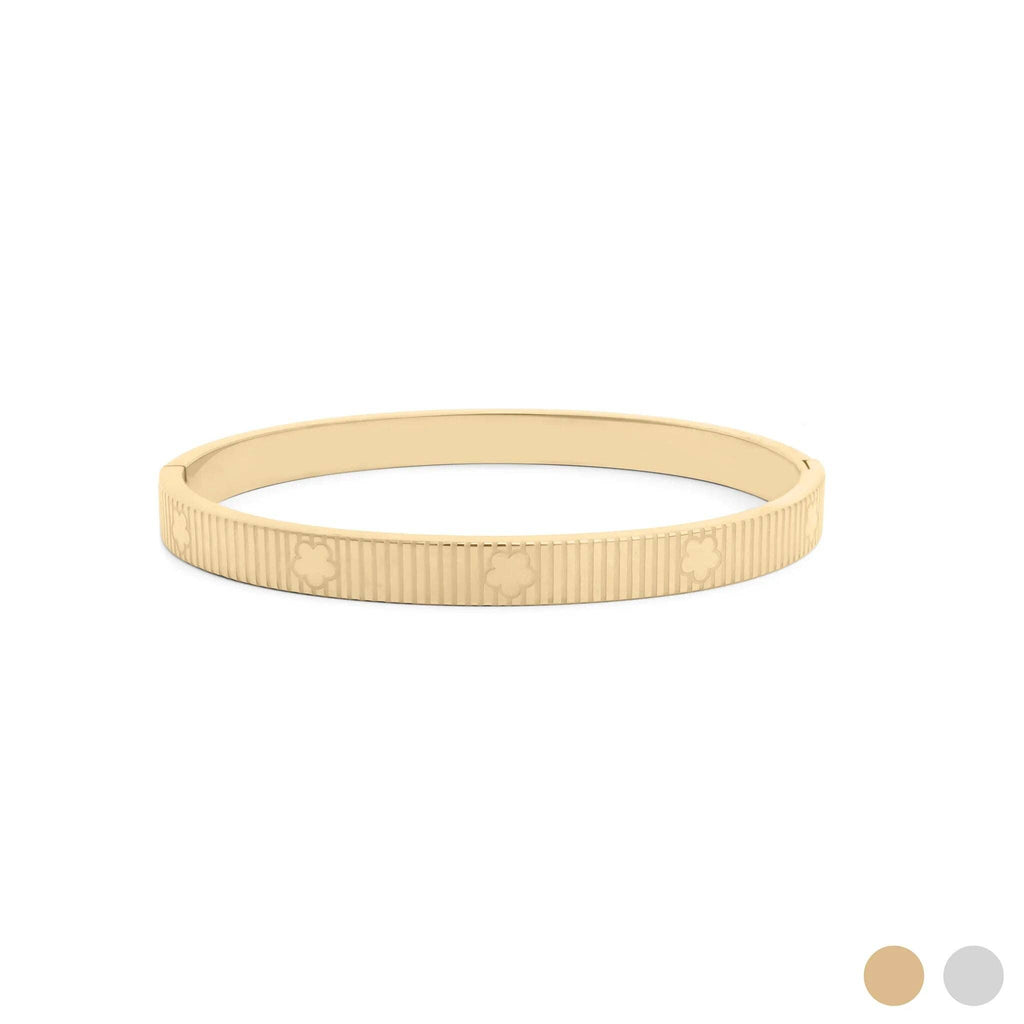 Fluted Bangle Bracelet