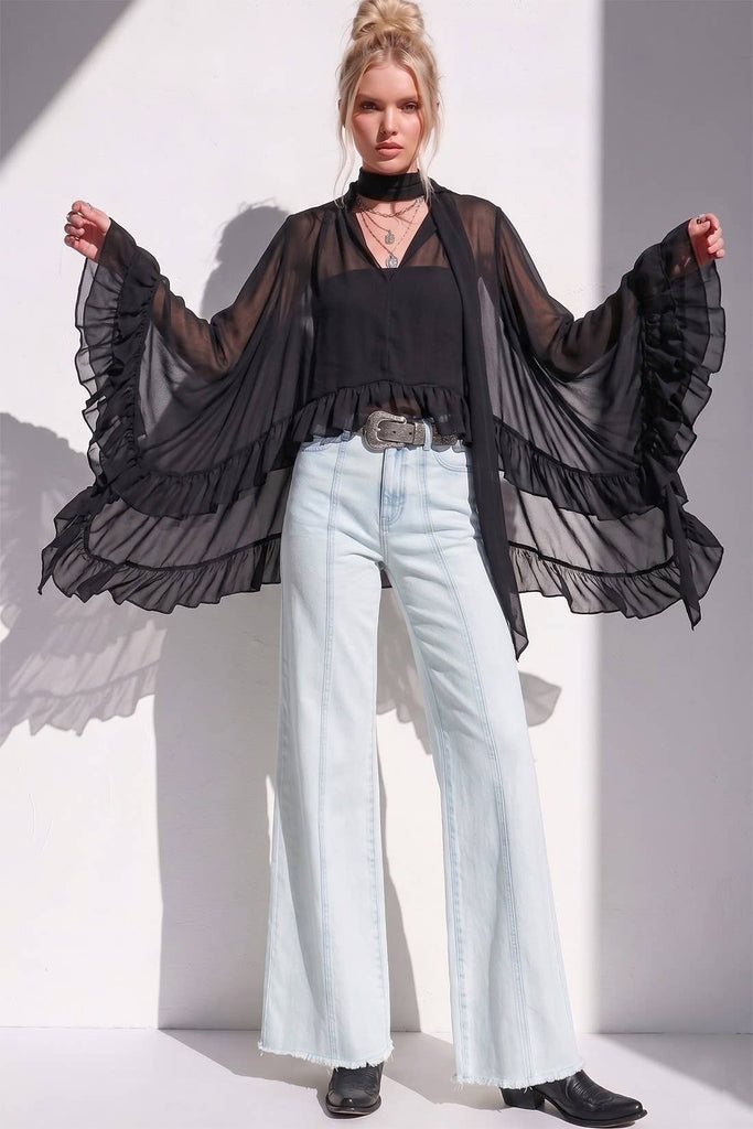 Fleetwood Ruffled Blouse